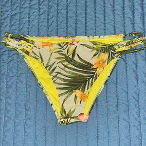 Tropical Print Bikini Bottom